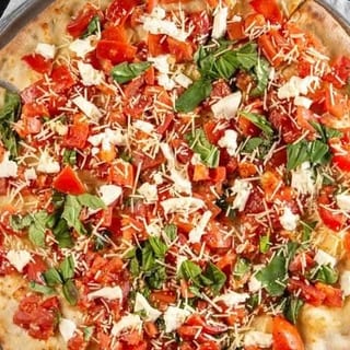Bruschetta Pizza Slice